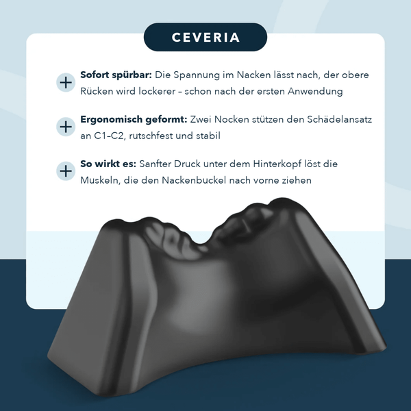 So wirkt das Ceveria Nacken-Release